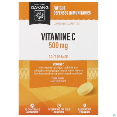DAYANG VITAMINE C 500MG CPR 20