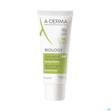 A-DERMA BIOLOGY CR RICH DERMA 40ML