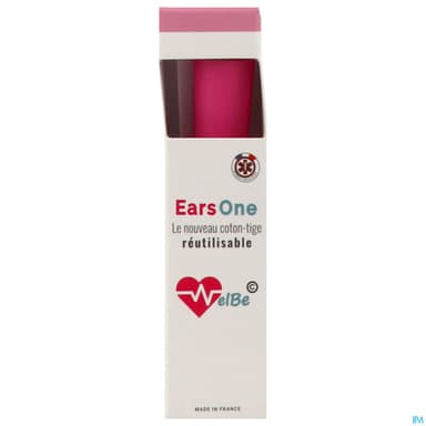 EARS COTON TIGE REUTIL ADULTE ROSE