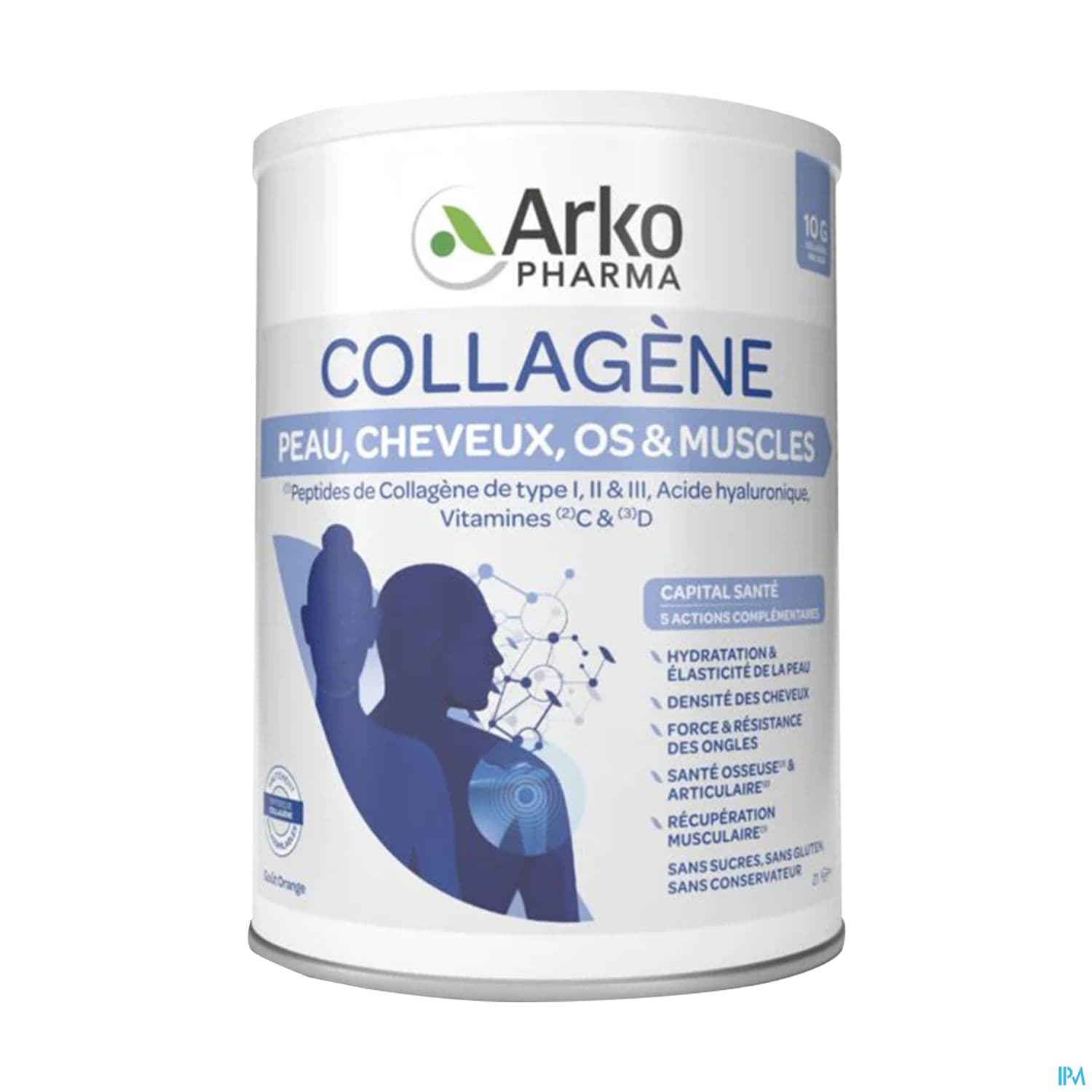 Arkopharma Collagene Peau Cheveux Articulation Poudre 260g