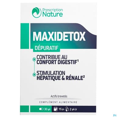 PRESCRIPTION NAT MAXIDETOX GELUL30