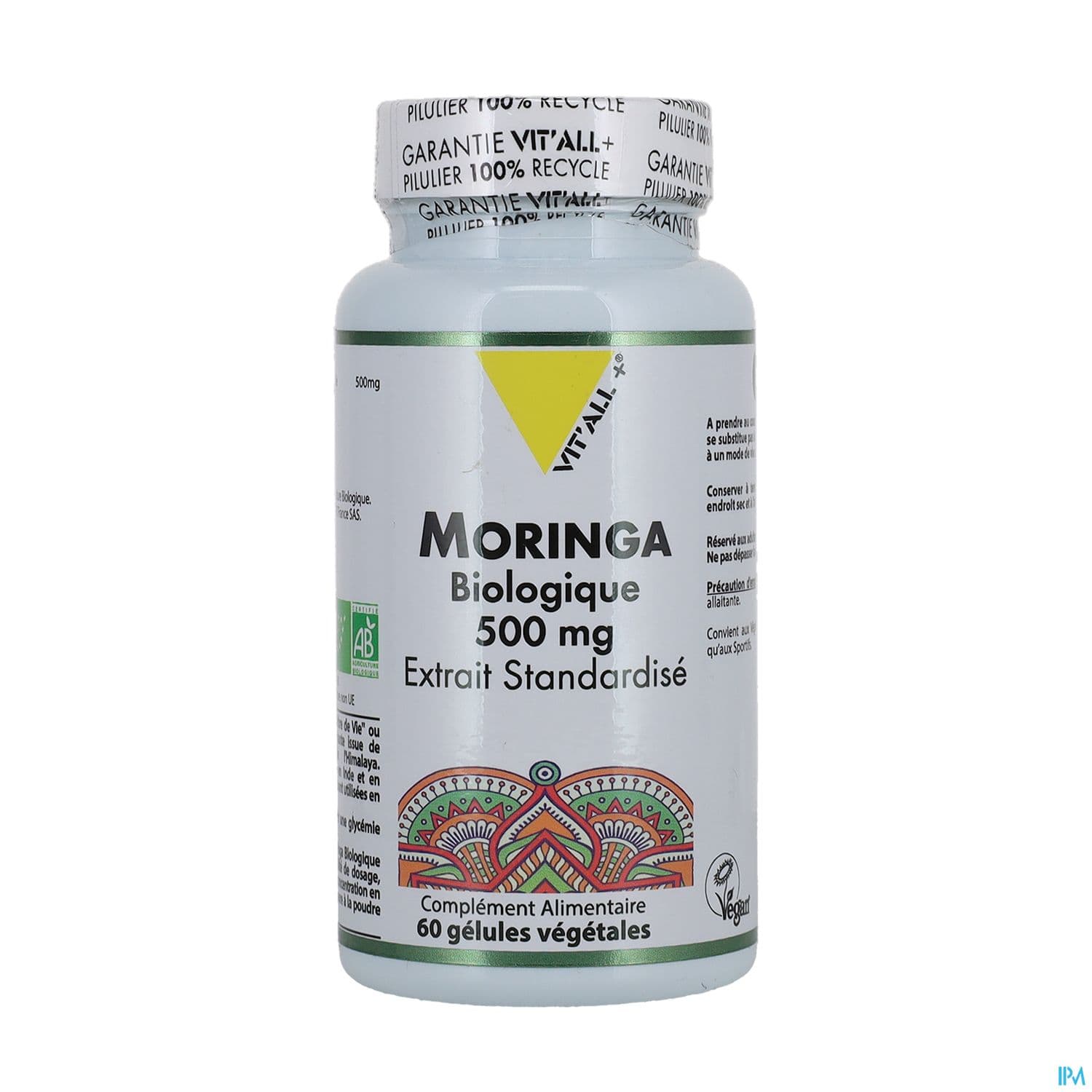 VITALL+ MORINGA BIO 500MG GELU60