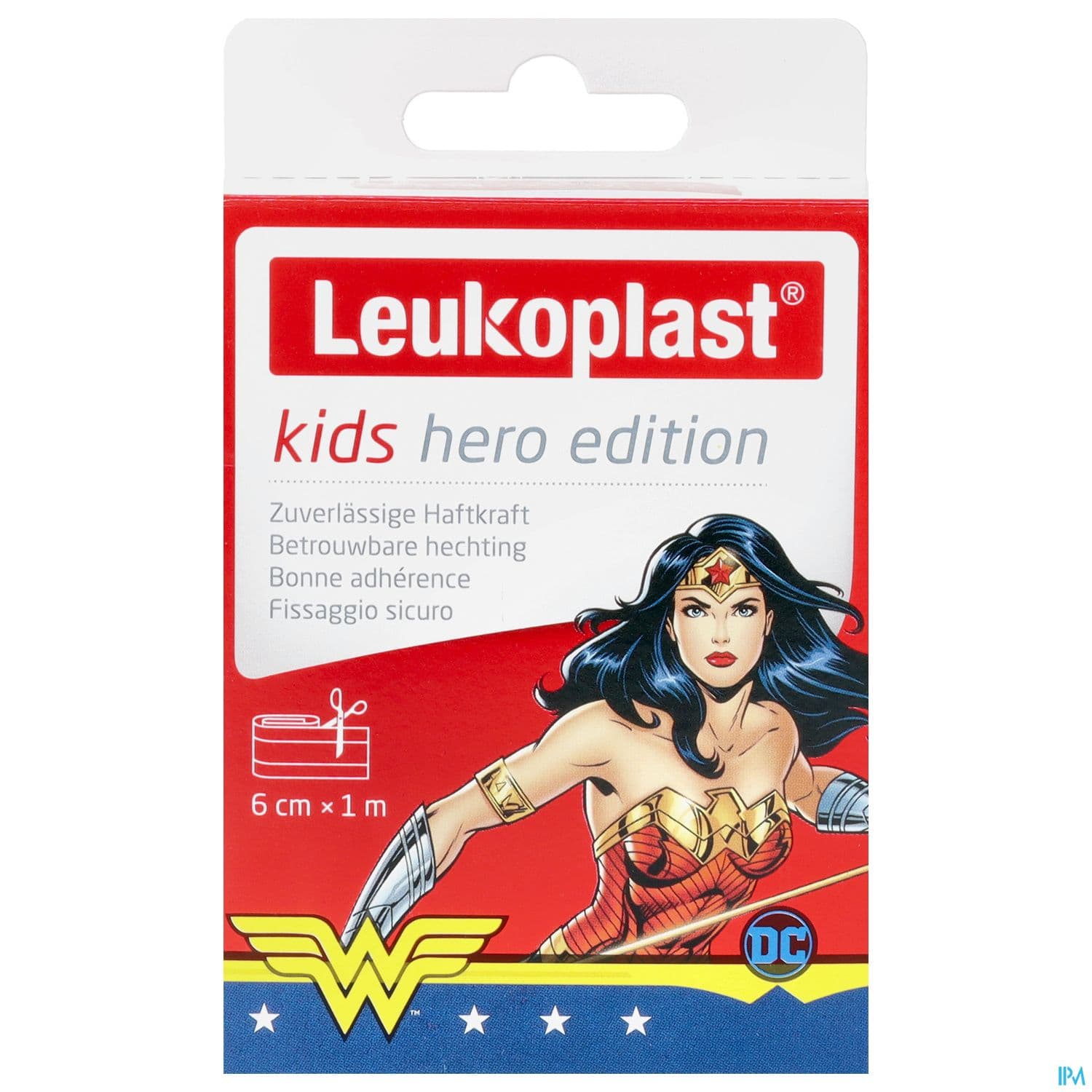 Leukoplast Kids Pansement Bande Wonderwom 1m X 6cm