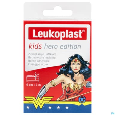 Leukoplast Kids Pansement Bande Wonderwom 1m X 6cm