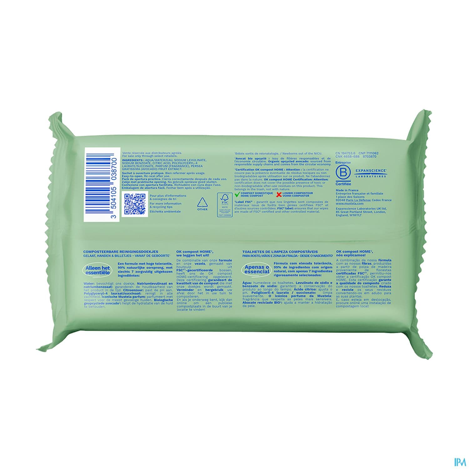 MUSTELA BB LING NET COMP PARF 60