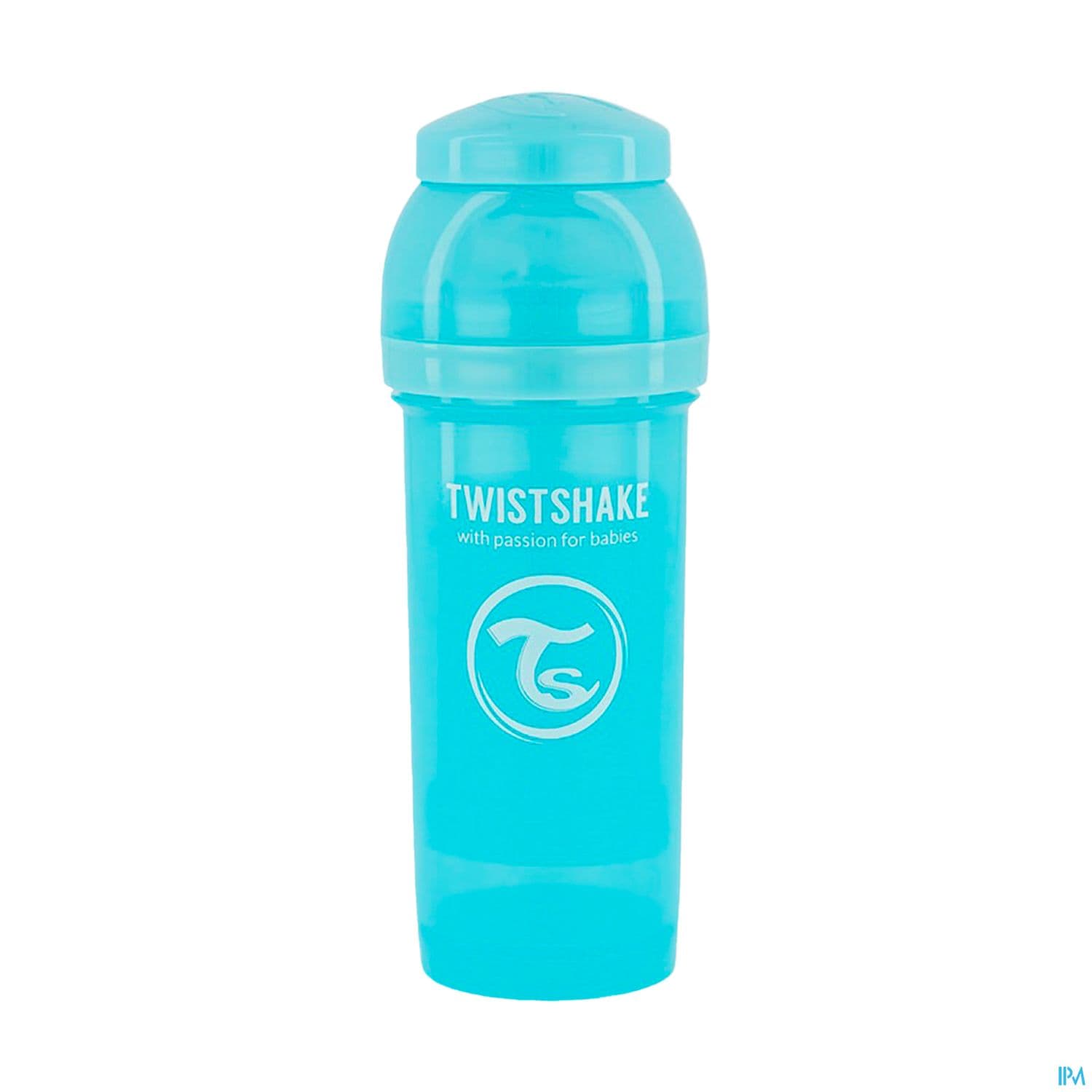 TWISTSHAKE BIB 260ML BLEU PAST 2M+