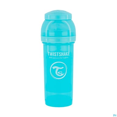 TWISTSHAKE BIB 260ML BLEU PAST 2M+