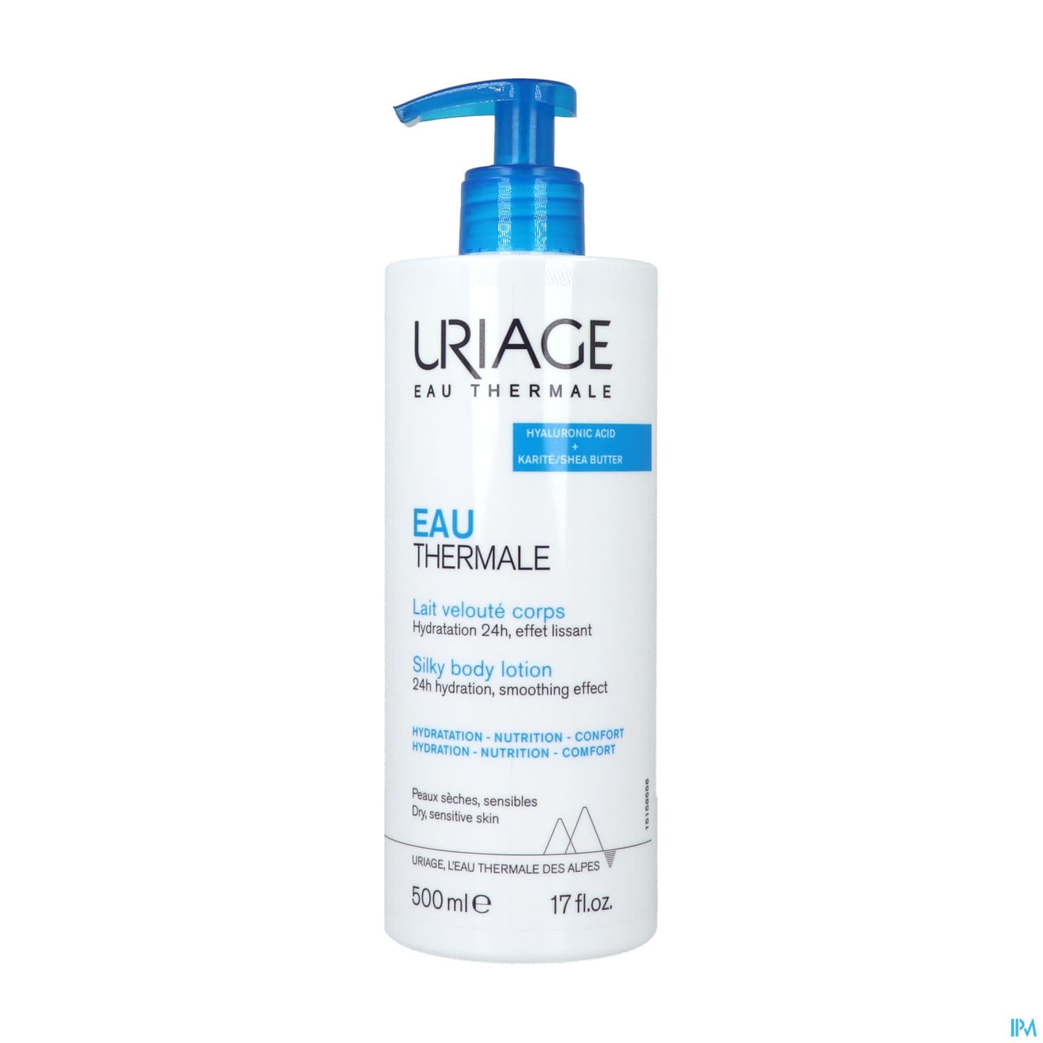 URIAGE EAU THERM LAIT VELOUTE500ML — Aprium Pharmacie des Colonnes - M'Sika