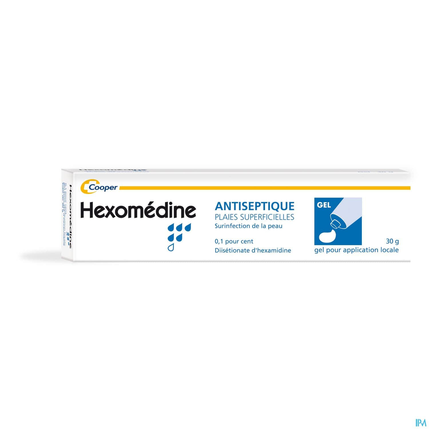 HEXOMEDINE 0,1% GEL TUB 30G