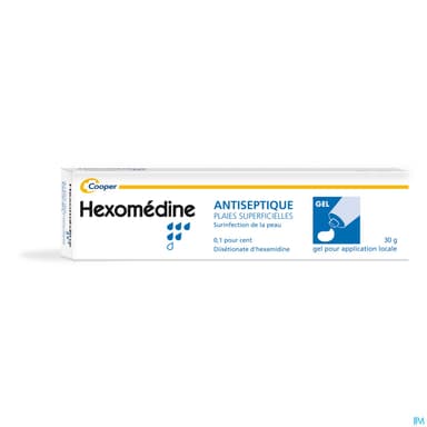HEXOMEDINE 0,1% GEL TUB 30G