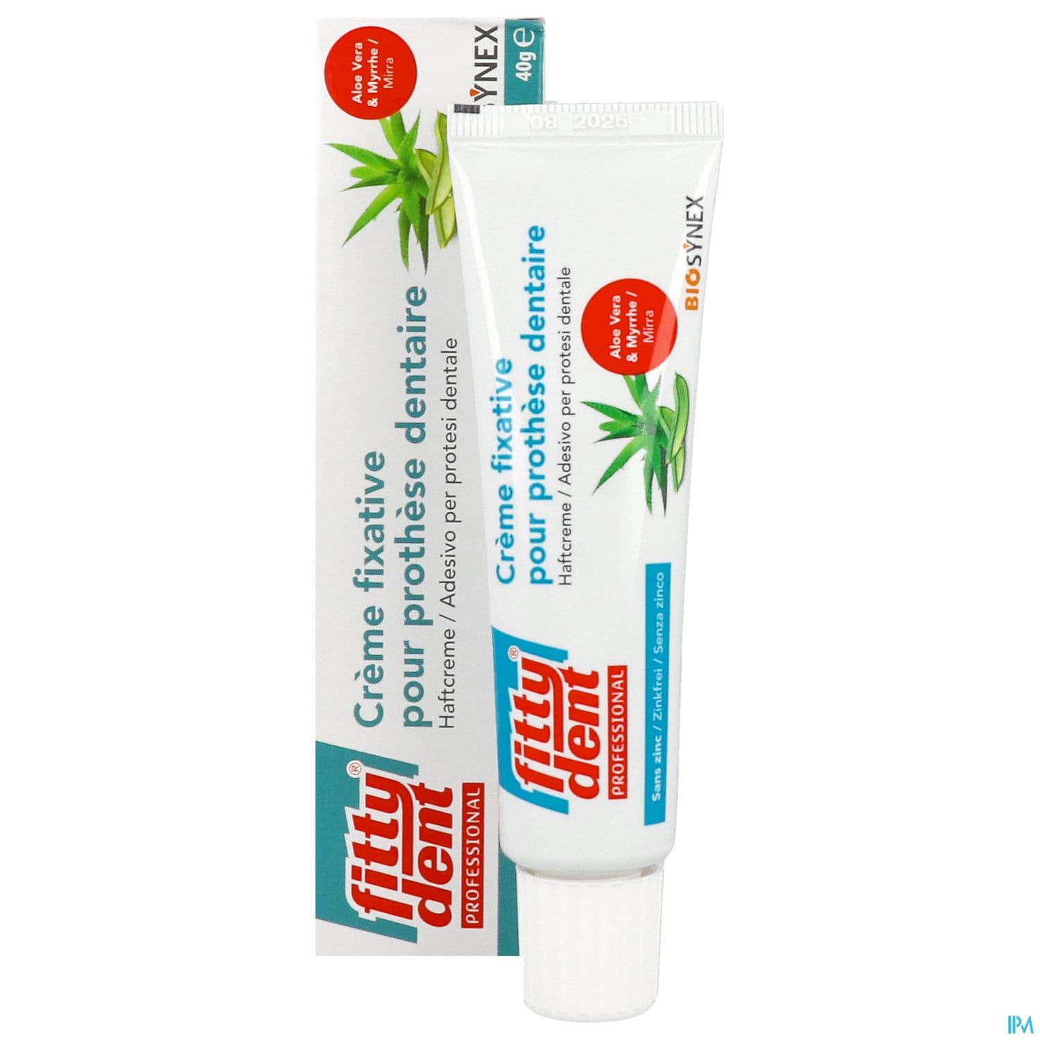 Fittydent Professionnal Creme Fixative Sans Zinc 40g