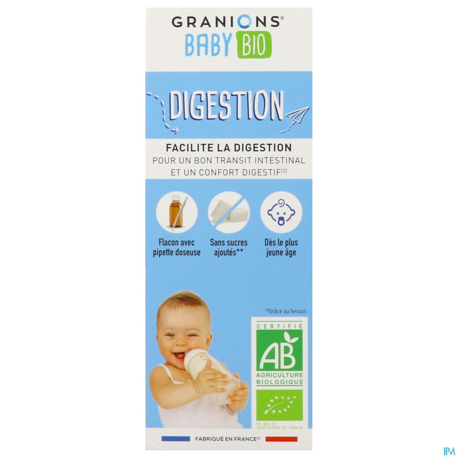 GRANIONS BABY BIO DIGESTION 125ML