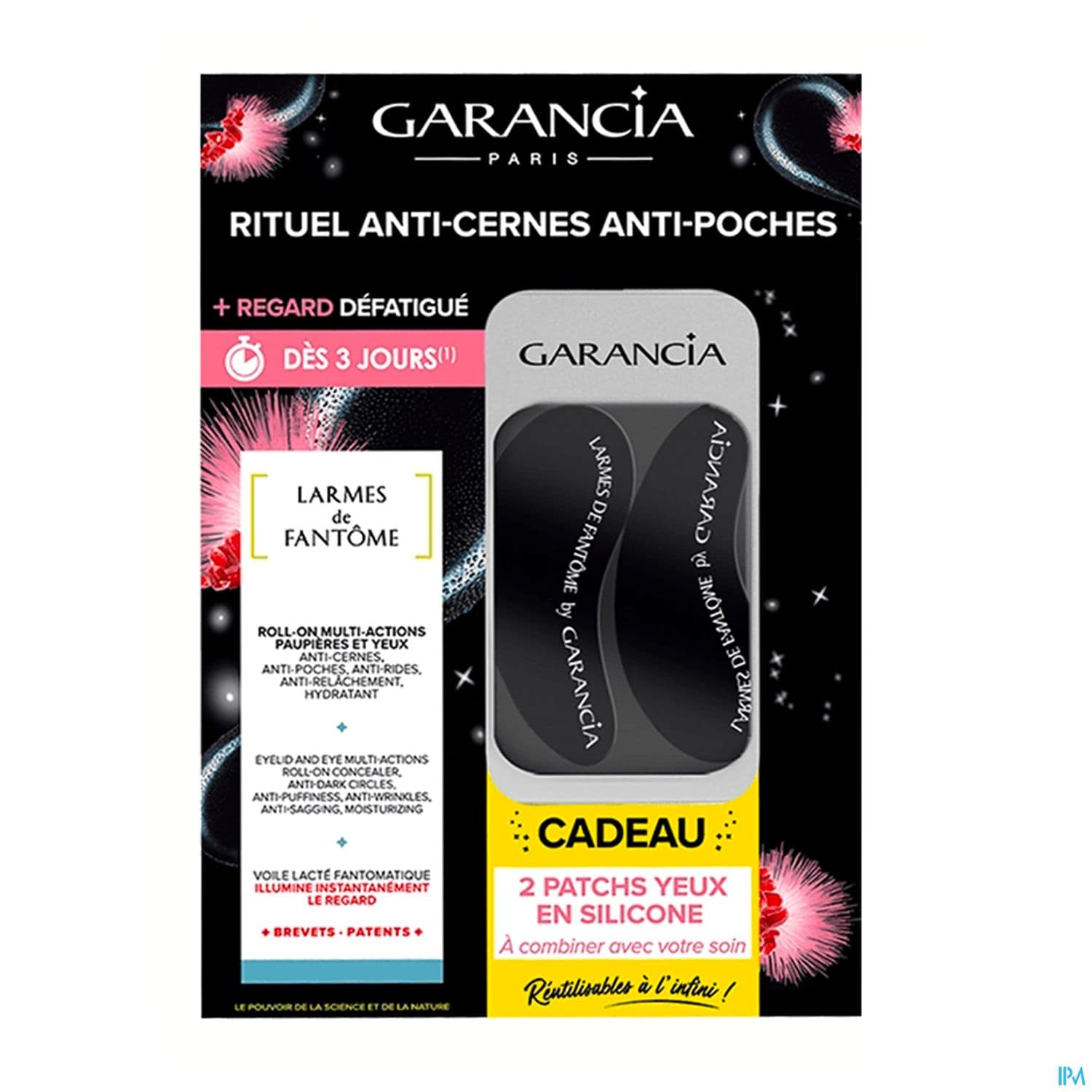 Garancia Larmes De Fantome Roll On 10ml + Patch Yeux Silicone X2 Offert