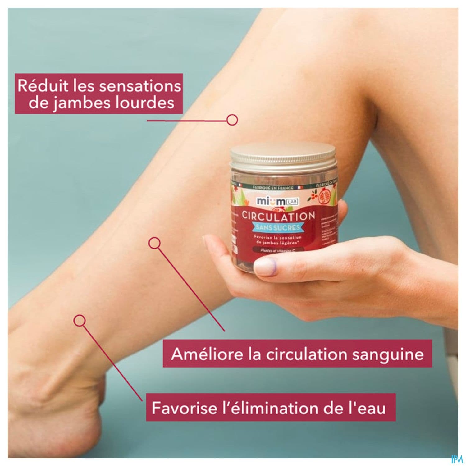MIUMLAB S/SUC CIRCULATION GUMMIE42