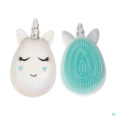 Plic Beauty Brosse Cheveux Licorne Bleue