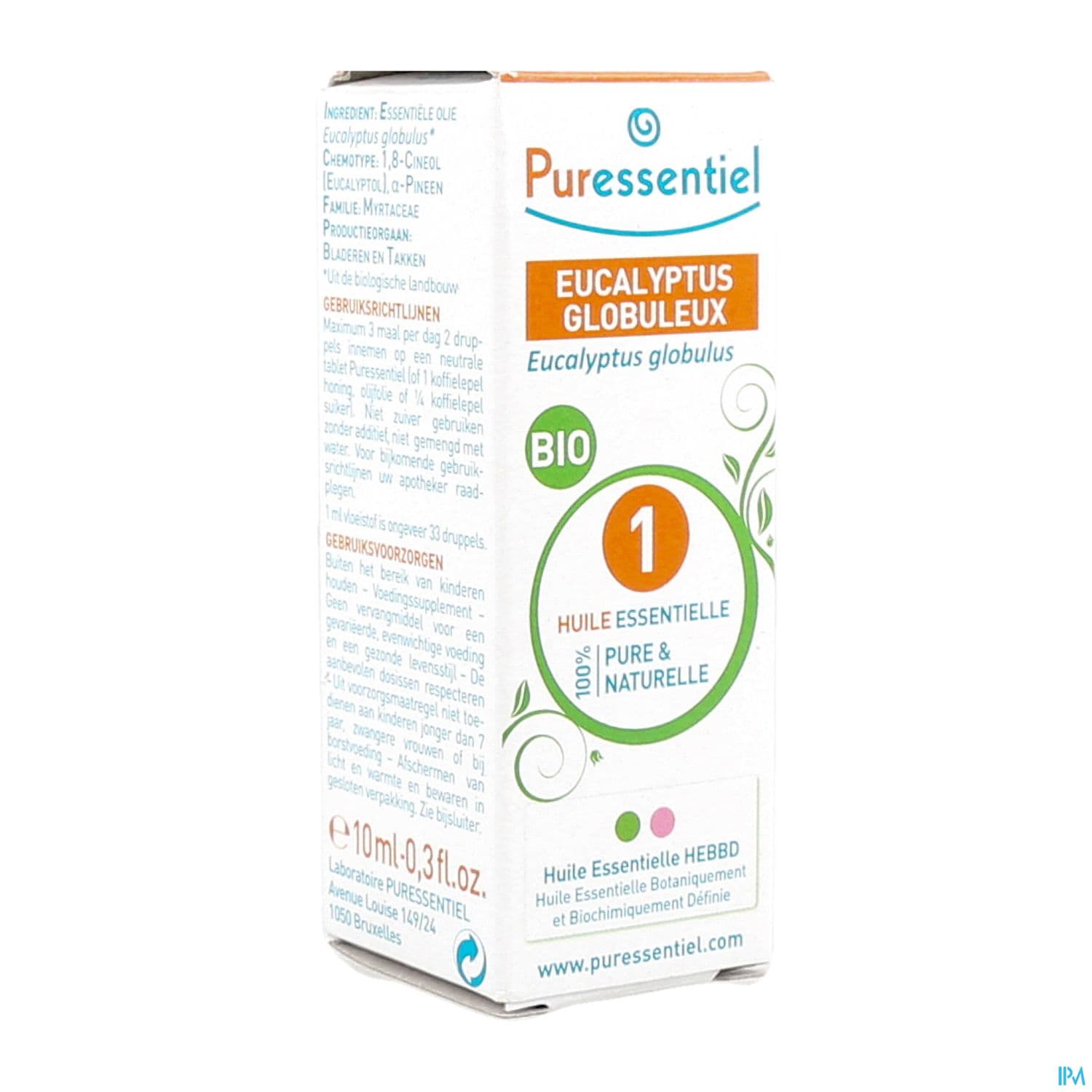 PURESSENTIEL HE BIO EUCAL GLOB10ML