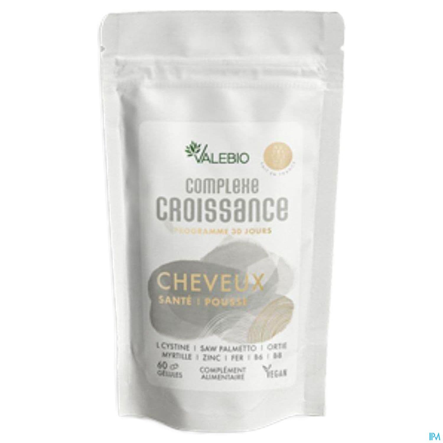 Valebio Complexe Croissance Cheveux Gelule 60