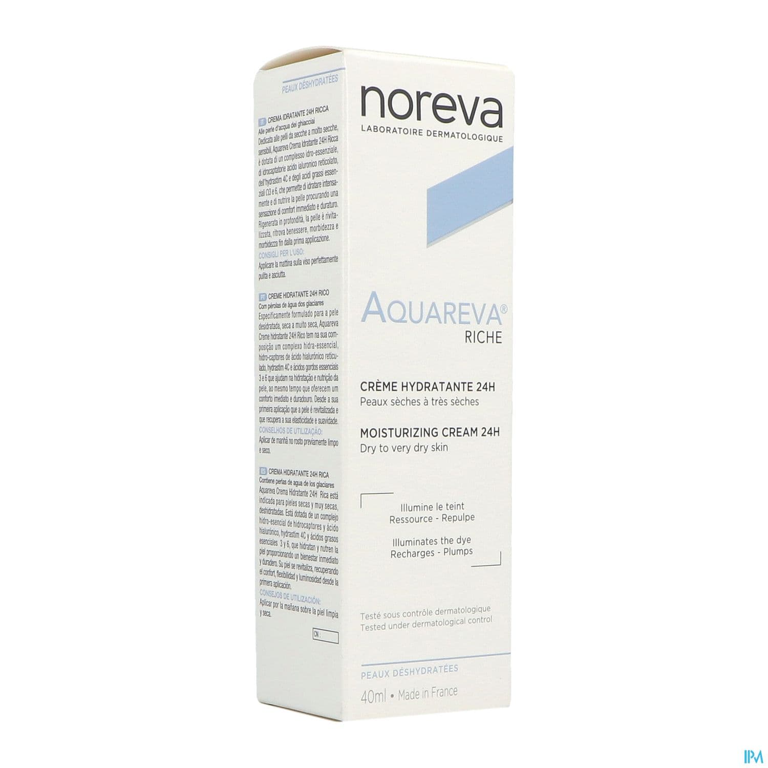 AQUAREVA HYDR CR RICHE 24H 40ML
