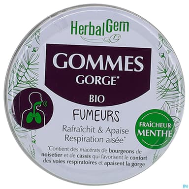 HERBALGEM GOM GORGE FUMEUR BIO45G