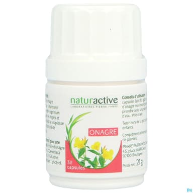NATURACTIVE ONAGRE HLE CAPS 30