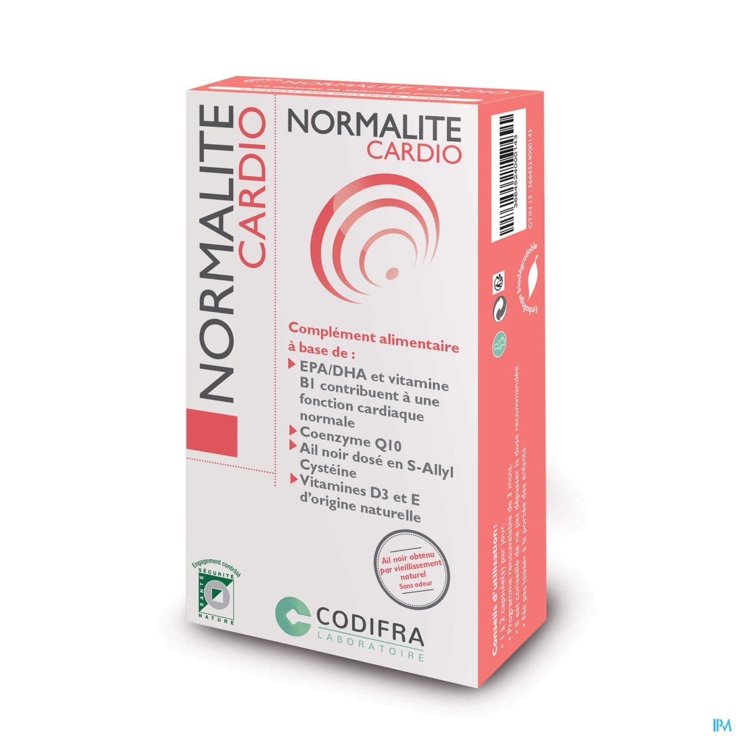 NORMALITE CARDIO CAPS 30