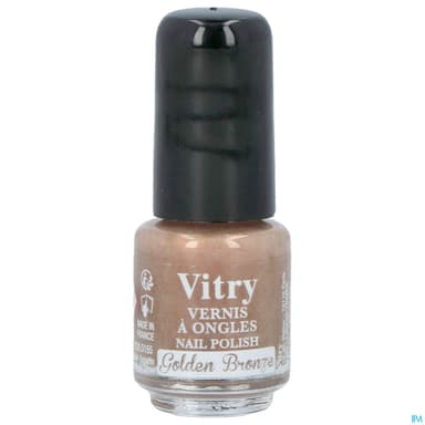 Vitry Vernis Ongles Golden Bronze Mini 4ml