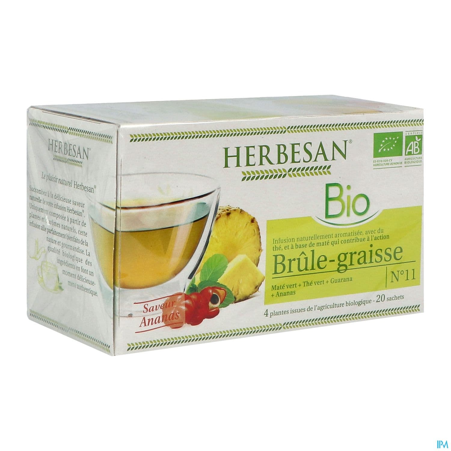 HERBESAN BIO BRUL GRAIS TIS SACH20