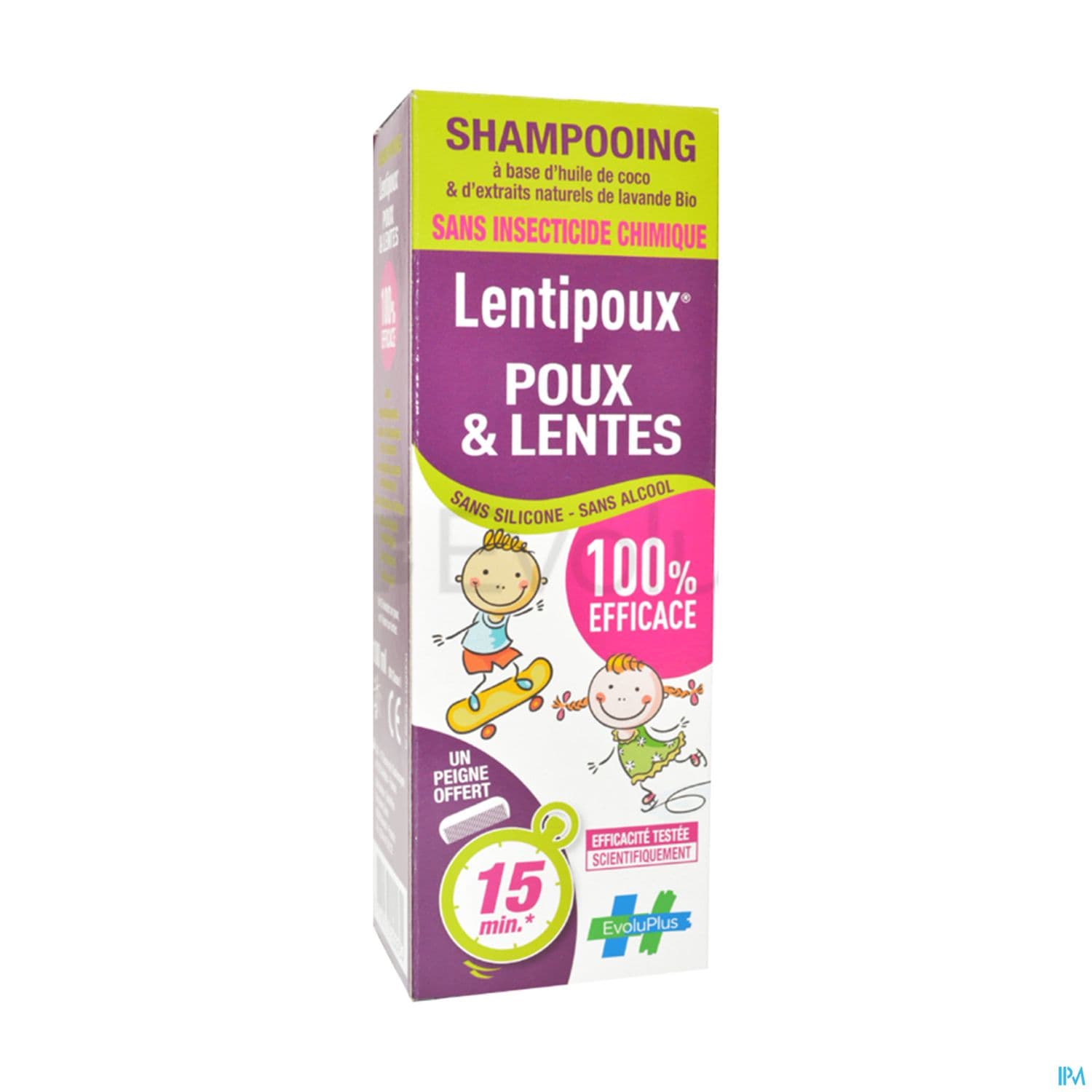 LENTIPOUX SH LAVANDE 100ML