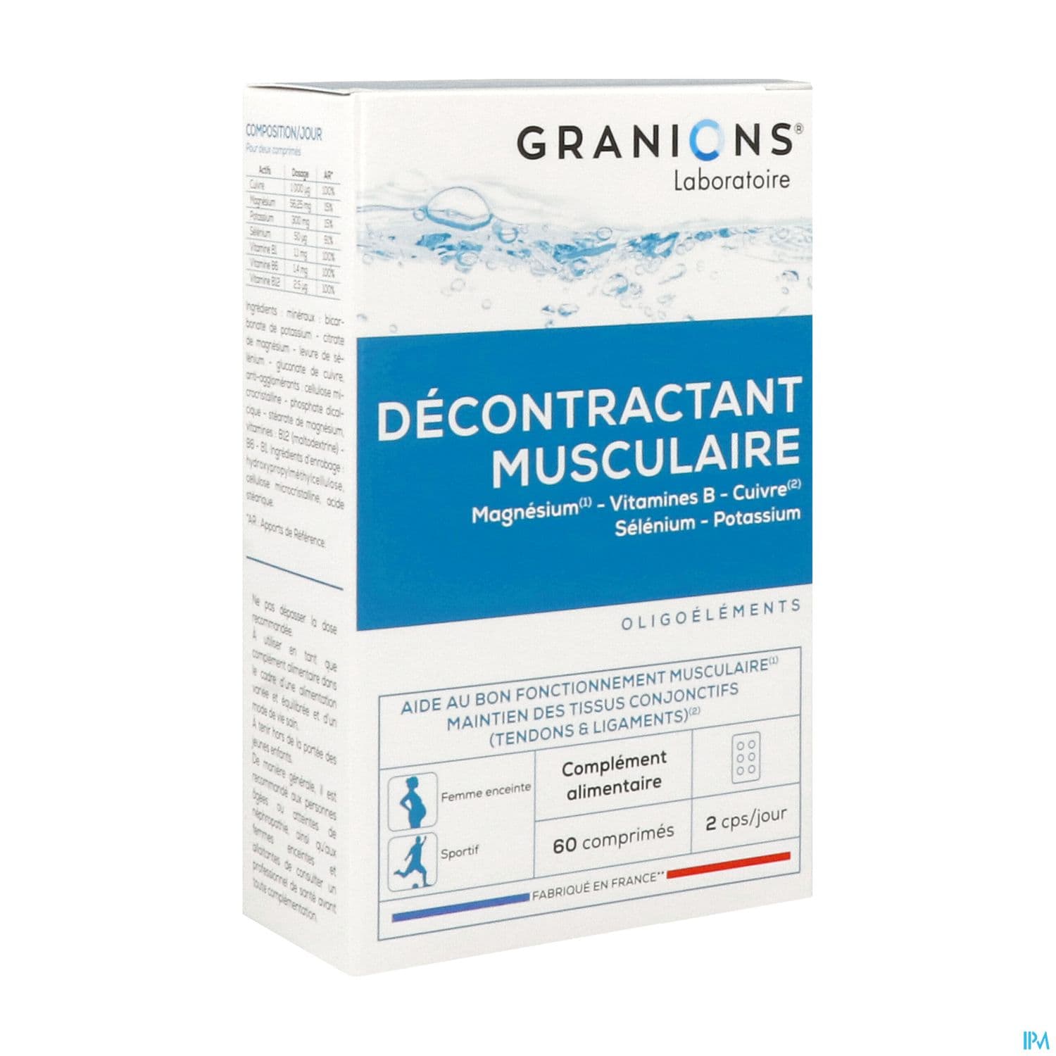 Granions Decontractant Musculaire Comprime 60