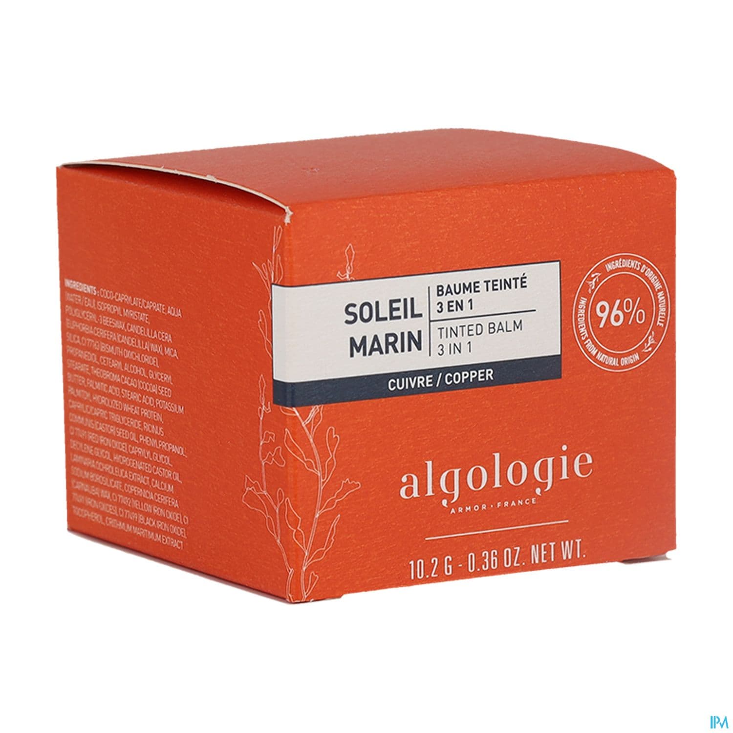 Algologie Soleil Baume Teinte 3en1 Cuivre 20ml