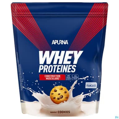 Apurna Whey Proteines Saveur Cookies Poudre 720g