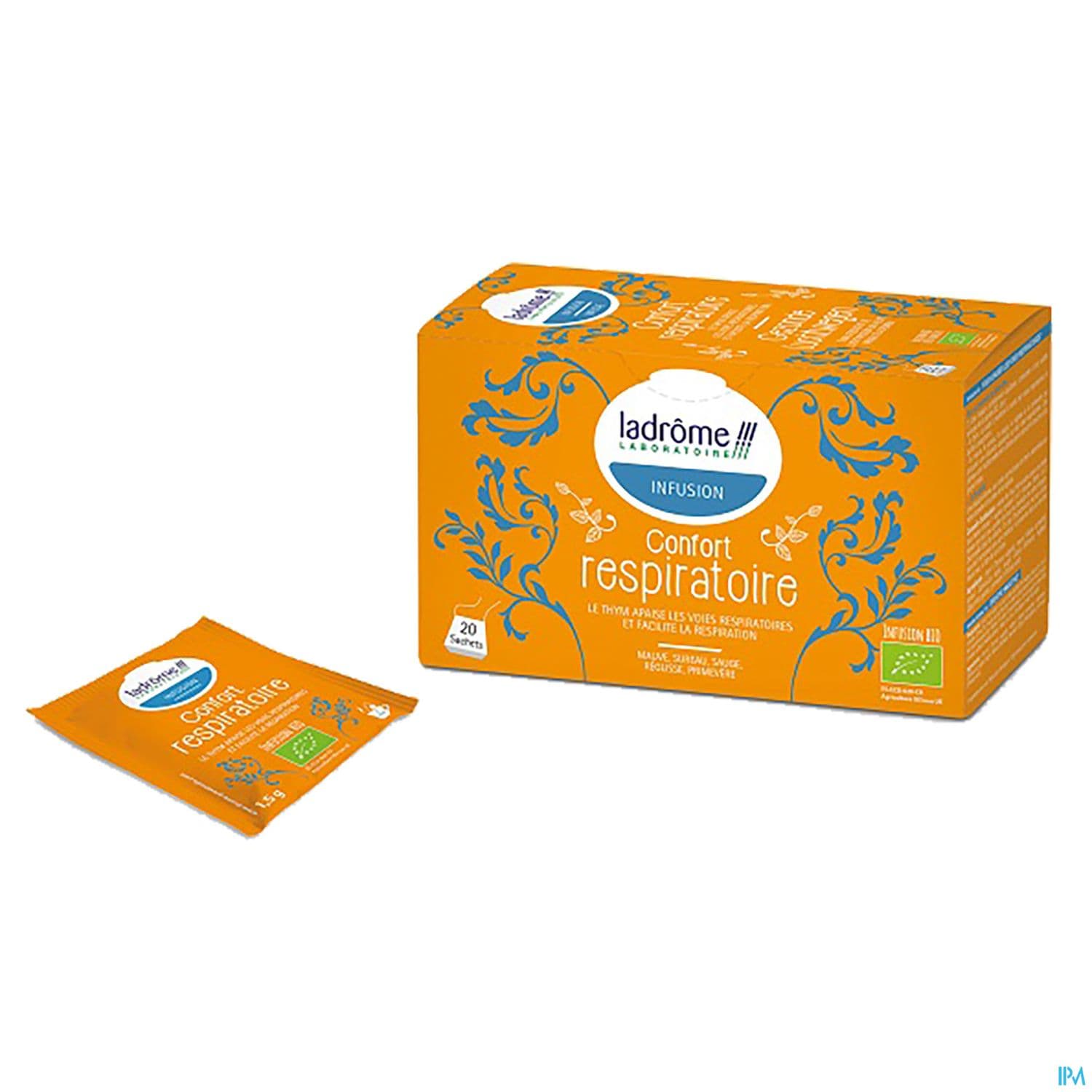 LADROME CONF RESPIR INF BIO SACH20