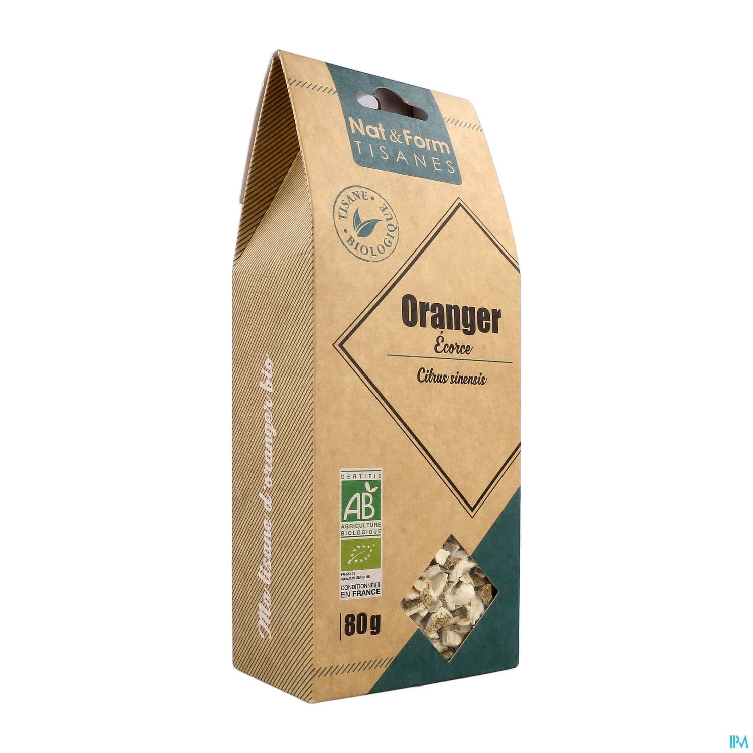 NAT&FORM TIS ORANGER BIO 80G — Pharmacie Pharmavance Orleans