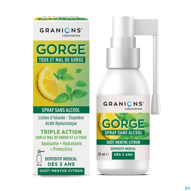 GRANIONS GORGE TOUX SPRAY 20ML