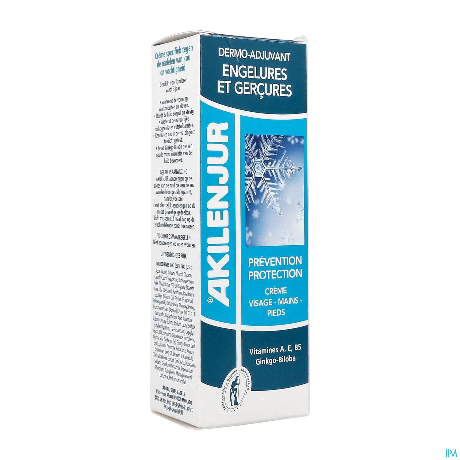 AKILENJUR CR GERCURE VIS MAIN PIED 75ML