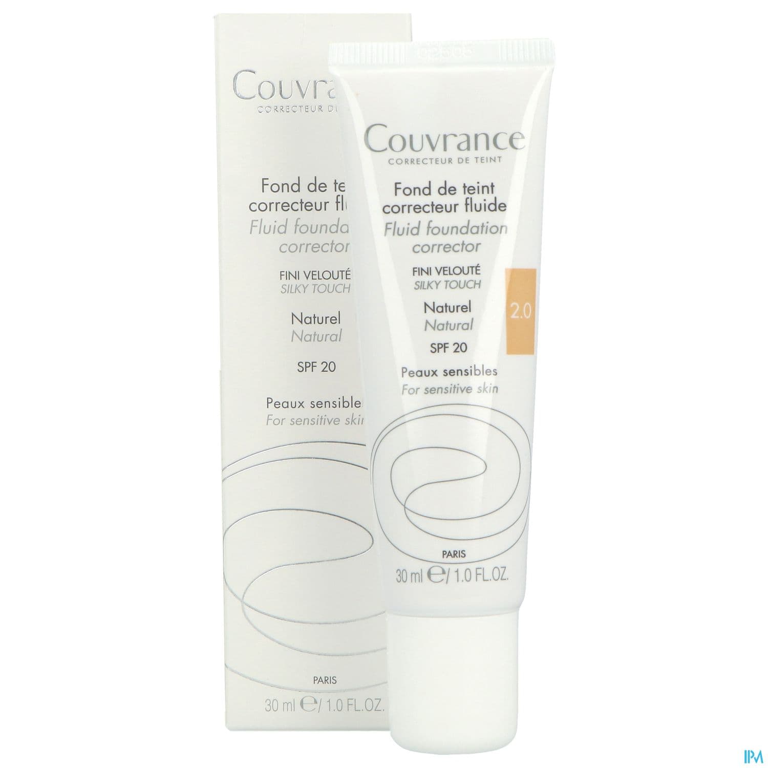 Avene Couvrance Fdt Correct. Fluide 2 Naturel 30ml