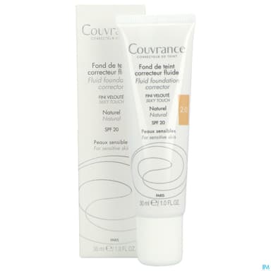 Avene Couvrance Fdt Correct. Fluide 2 Naturel 30ml