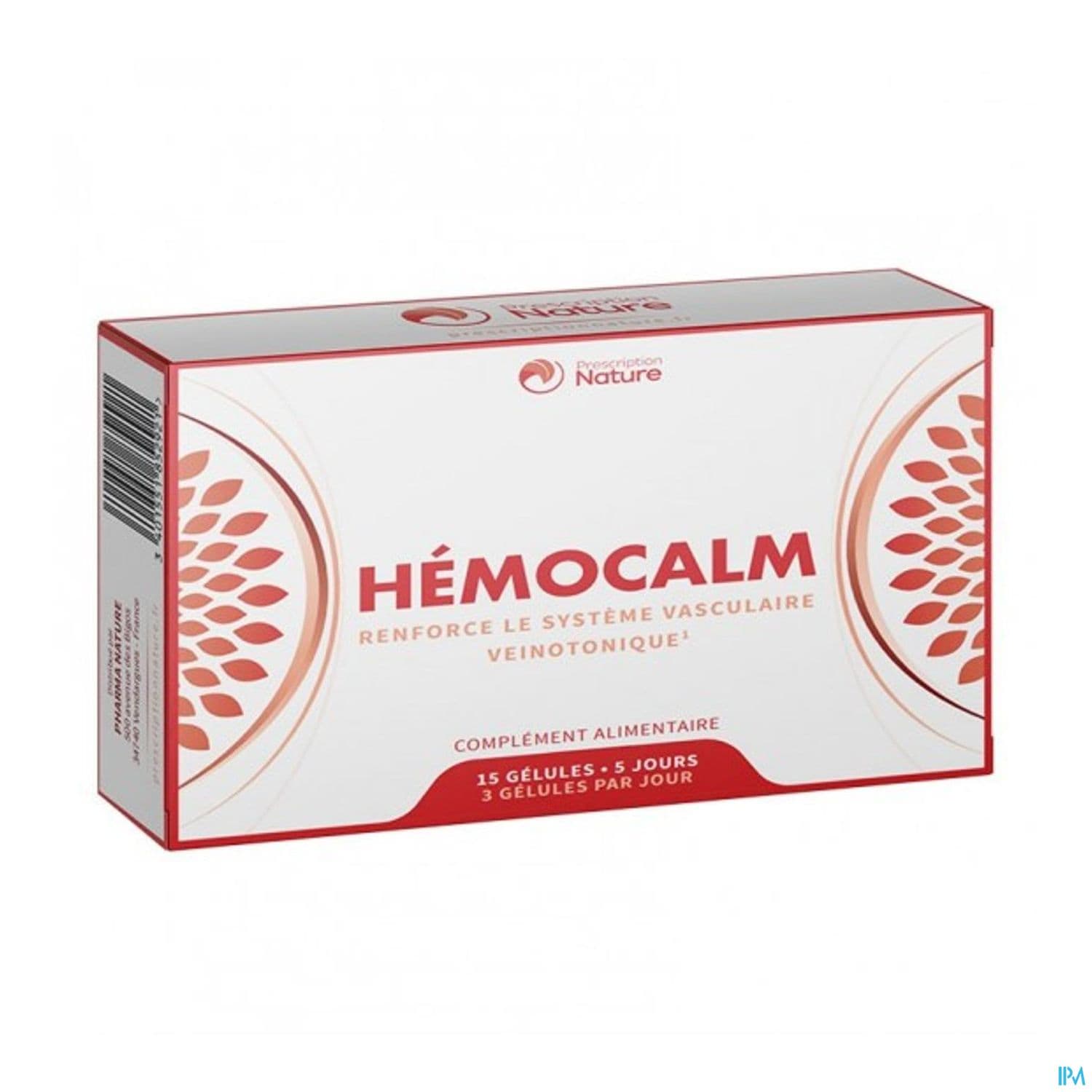 Prescription Nature Hemocalm Gelule 15