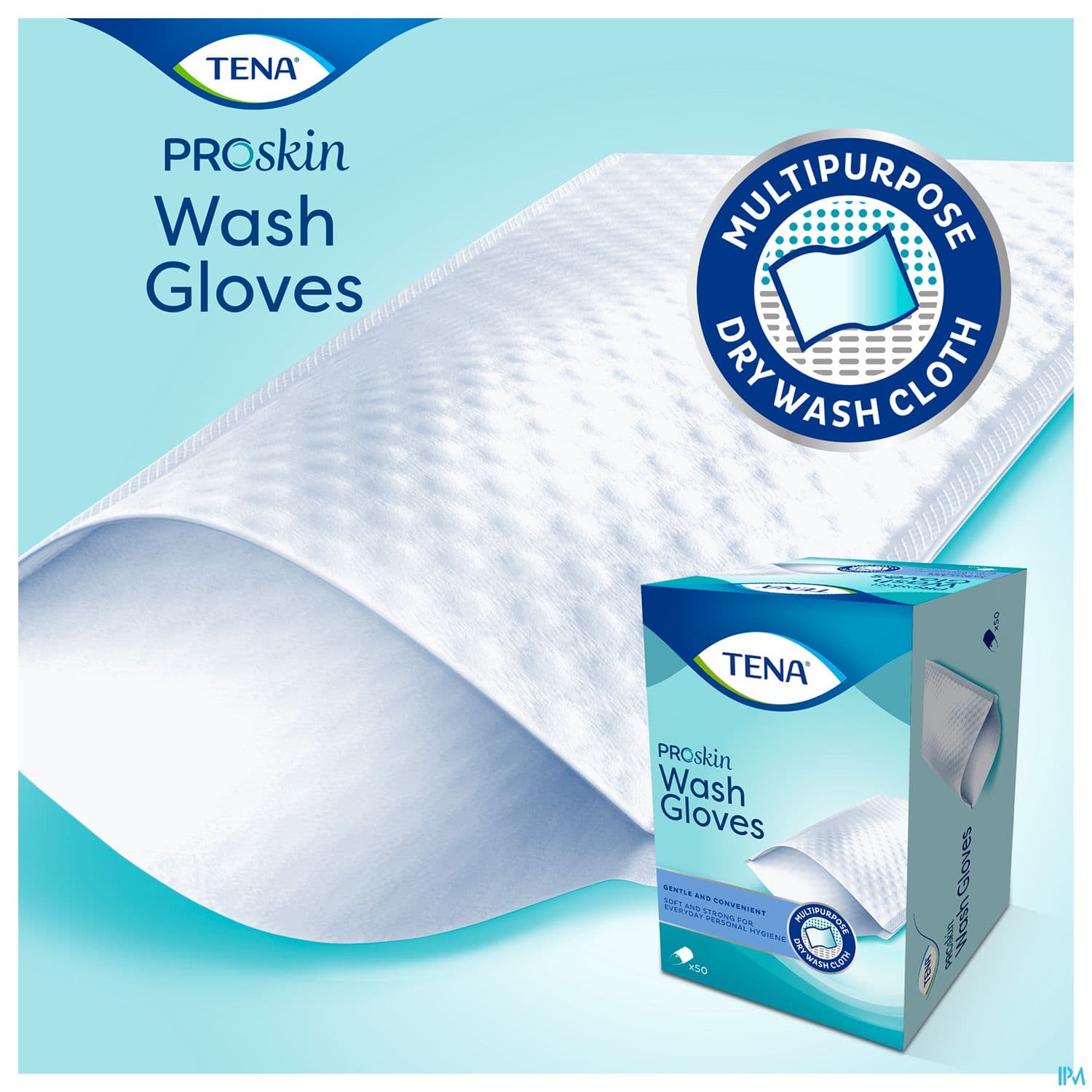 TENA WASH GLOVE GANT 50