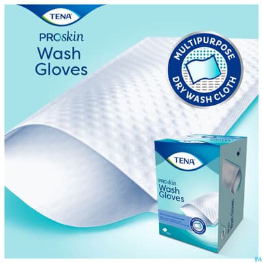 TENA WASH GLOVE GANT 50