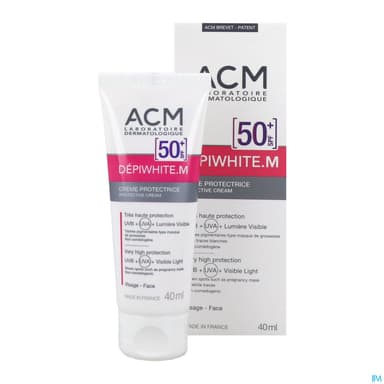 Depiwhite M Ecran Solaire Creme Fl Pompe 50ml