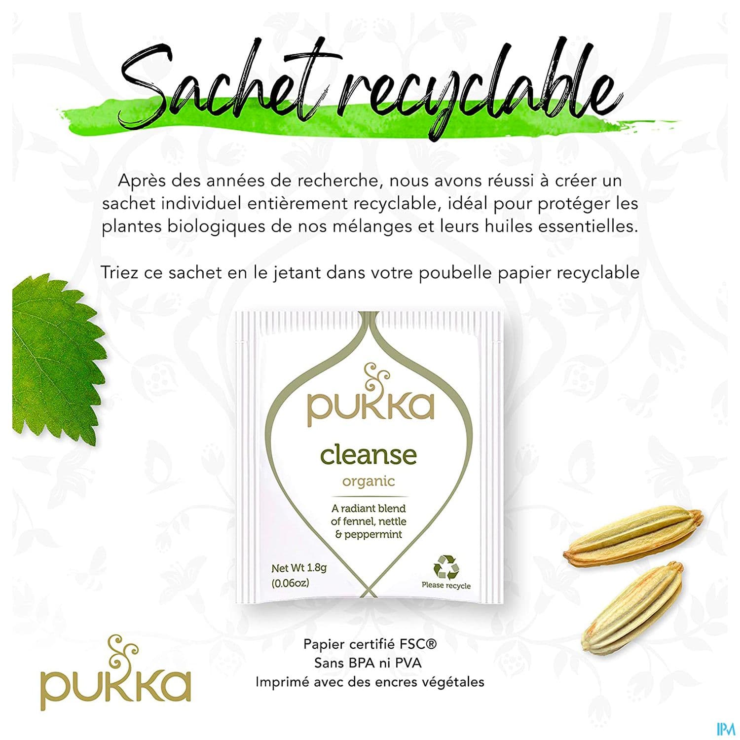 PUKKA INFUS PURIFIER SACH 20