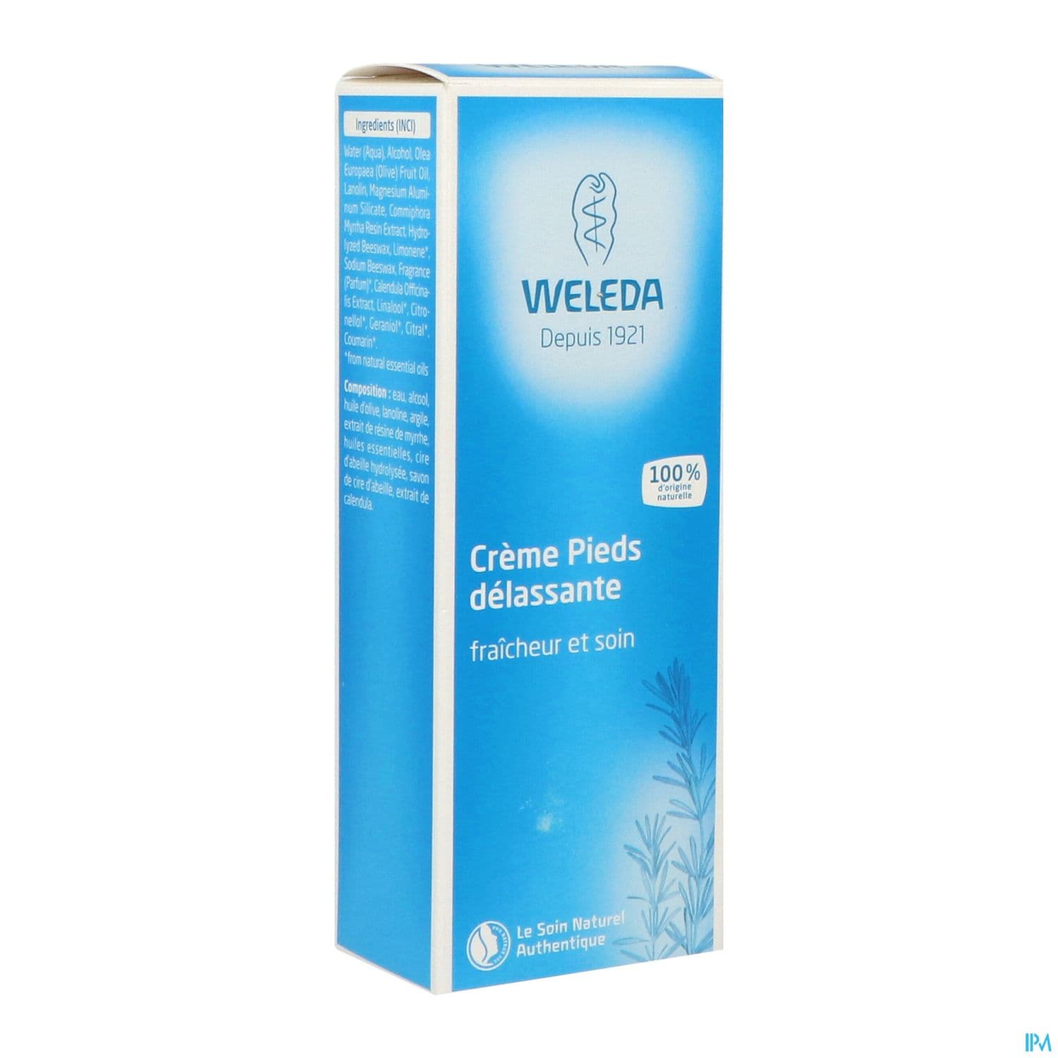 Weleda Creme Pieds Delassante 75ml