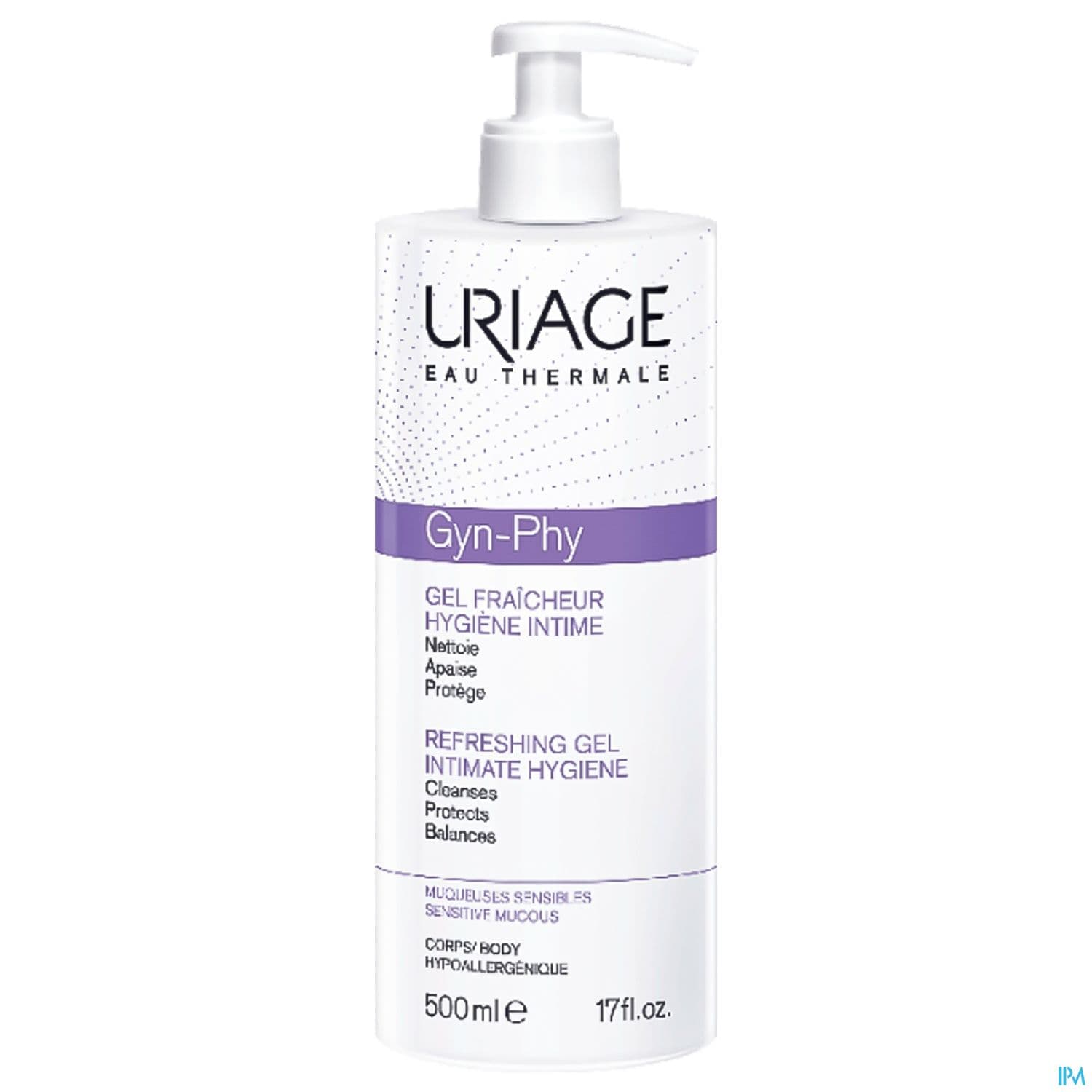 Uriage Gyn-phy Gel Fraicheur Hygiene Intime 500ml