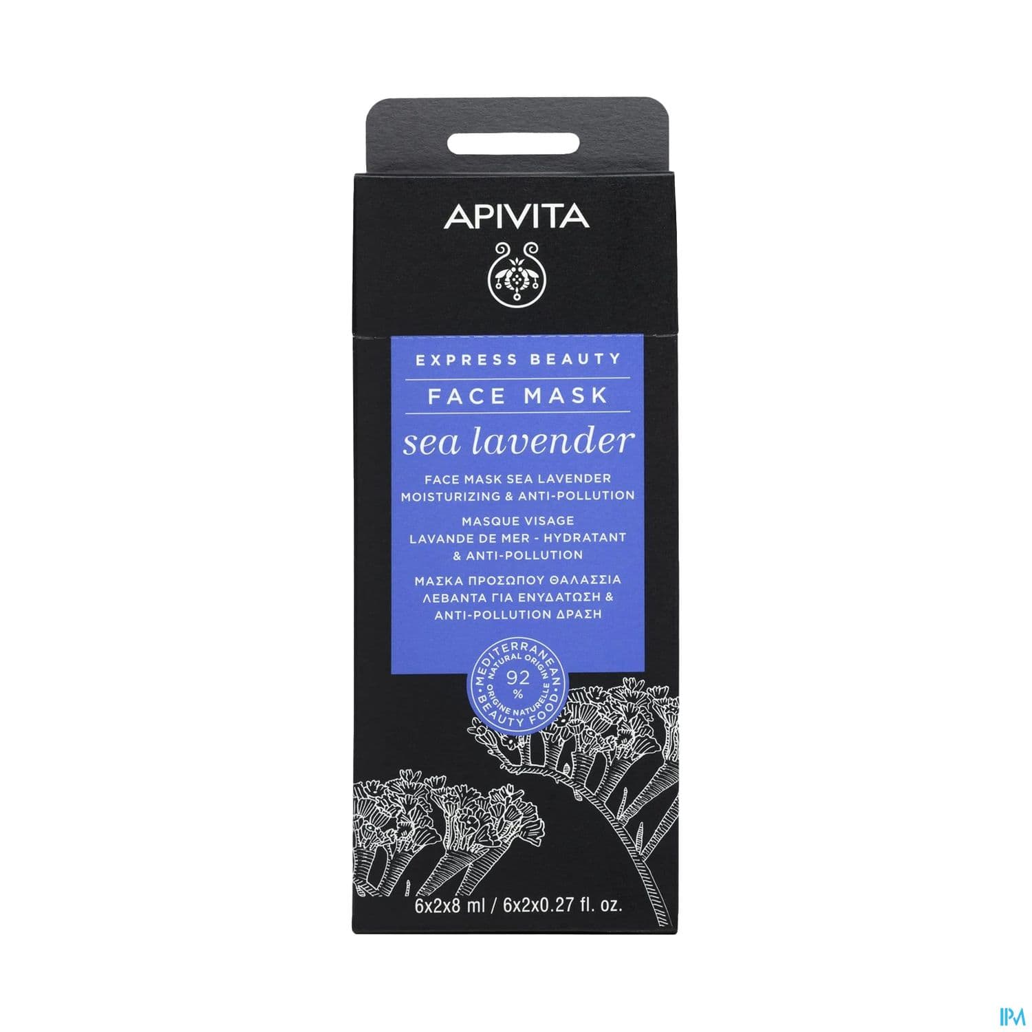 APIVITA MASQ EXPRESS LAVAND MER X2