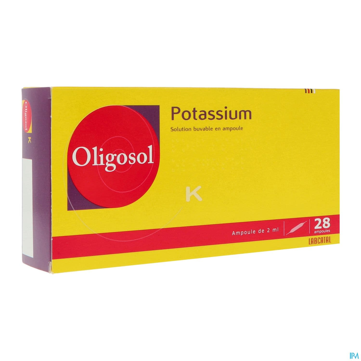 Oligosol Potassium Solution Buvable Ampoule 2ml 28