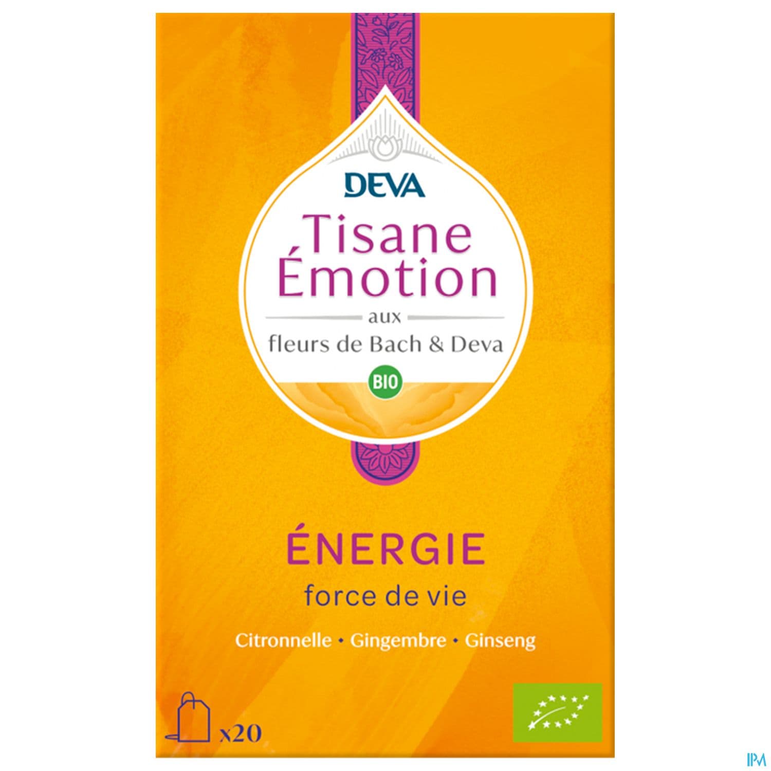 DEVA TISANE EMOTION ENERGIE SACH20