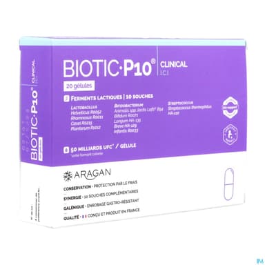 ARAGAN BIOTIC P10 CLINICAL GELUL20