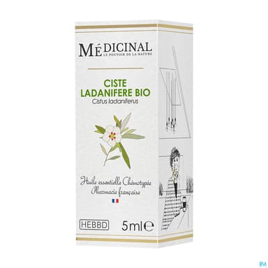 Medicinal Huile Essentielle Ciste Bio 5ml