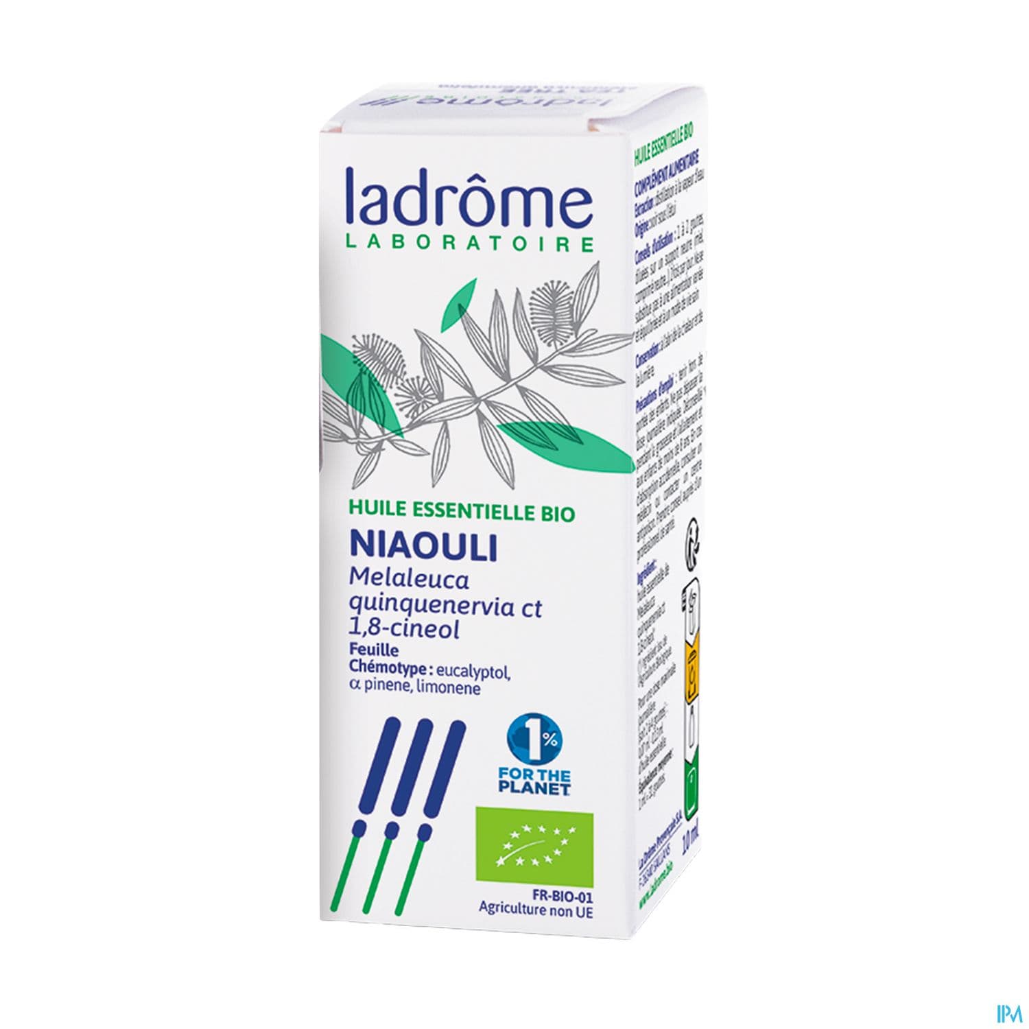 Ladrôme huiles essentielles niaouli 10ml — Pharmacie Centrale Elsie